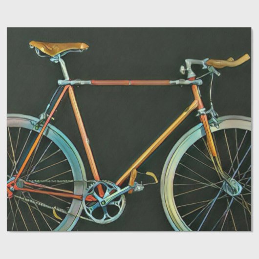 Beste geschenken voor fietsers 2022 cadeaupapier (Vlak)