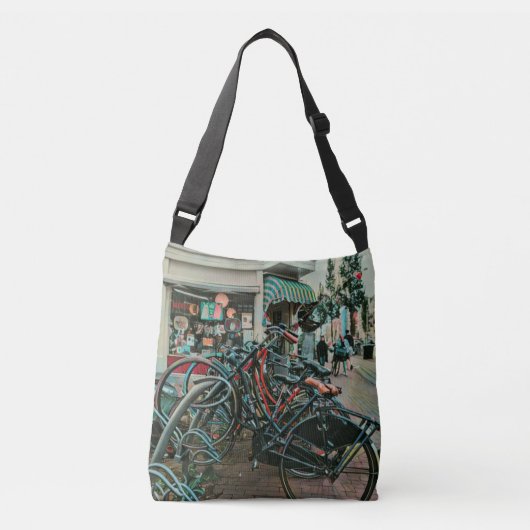 Beste geschenken voor fietsers 2022 crossbody tas (Voorkant)