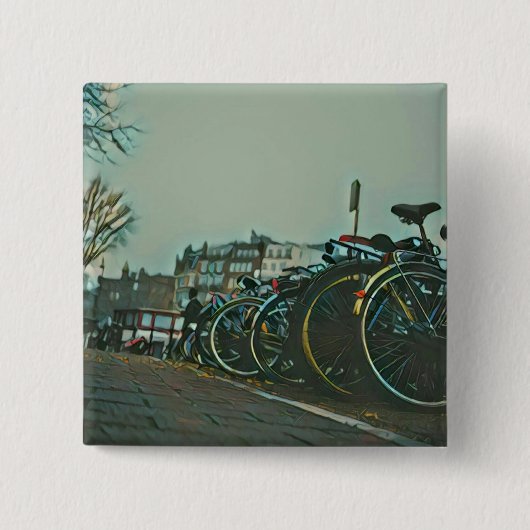 Beste geschenken voor fietsers 2022 vierkante button 5,1 cm (Voorkant)