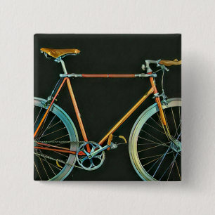 Beste geschenken voor fietsers 2022 vierkante button 5,1 cm