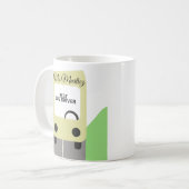 Beste geschenken voor schoolbuschauffeurs koffiemok (Voorkant links)