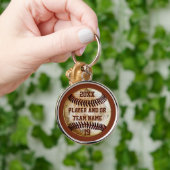 Beste geschenkideeën voor seniorennacht honkbal PE Sleutelhanger (Hand)