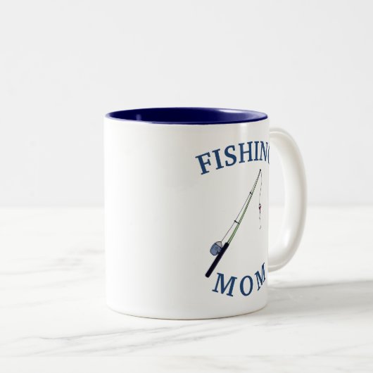 Beste "GEVISTE MOM" ooit! Moederdag Tweekleurige Koffiemok (Voorkant rechts)