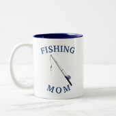 Beste "GEVISTE MOM" ooit! Moederdag Tweekleurige Koffiemok (Links)