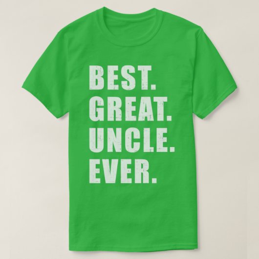 Beste geweldige oom ooit t-shirt (Design voorkant)