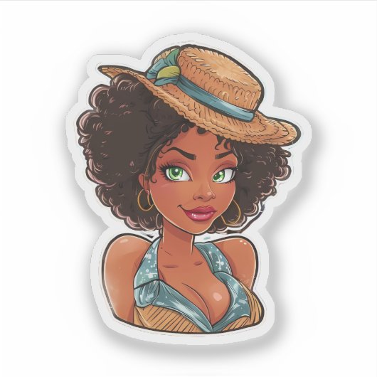 Beste geweldige Queen sticker voor cadeau (Voorkant)