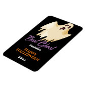 Beste Ghost Costume met Ghost Halloween Award Magneet (Linkerzijde)