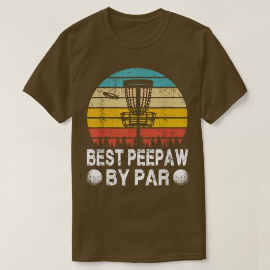  beste giertje van Par Disk Golf Vader T-shirt (Design voorkant)