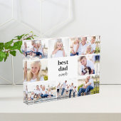 Beste Gift Gepersonaliseerde Kleur Acryl Fotoblok