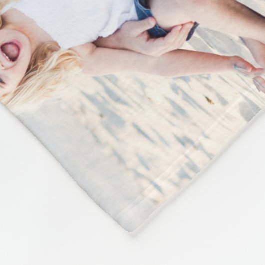 Beste Gift Gepersonaliseerde Kleur Fotodeken Fleece Deken (Hoek)