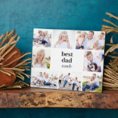 Beste Gift Gepersonaliseerde Kleurenfoto Desktoppl Fotoplaat (Zijkant)