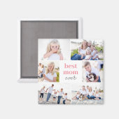 Beste Gift Gepersonaliseerde Kleurenfotomagneet Magneet (Voorkant / Achterkant)