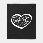 Beste Gigi Ever Grandmoeder Gift Fleece Deken (Voorkant)