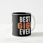 Beste Gigi Ever Tweekleurige Koffiemok (Voorkant rechts)