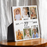 Beste GiGi ooit - Kleinkinderen Fotocollage Fotoplaat<br><div class="desc">Vier de "Beste GiGi Ever" met deze gepersonaliseerde Kleinkinderen Fotocollage Plaque. Met een liefdevol gerangschikte collage van gekoesterde foto's die speciale momenten vastleggen, is deze plaquette versierd met een oprechte boodschap. Gemaakt van hoogwaardige materialen met een strakke afwerking, het is perfect om thuis weer te geven. Deze betekenisvolle aandenken is...</div>