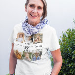 Beste GiGi ooit - Kleinkinderen Fotocollage T-shirt<br><div class="desc">Vier de "Best GiGi Ever" met dit gepersonaliseerde kleinkinderen fotocollage T-shirt. Dit hartverwarmende geschenk heeft een prachtig gerangschikte collage van gekoesterde foto's die speciale momenten vastleggen, aangevuld met een liefdevolle boodschap. Gemaakt van zachte, duurzame stof, biedt het zowel comfort als stijl. Het aangepaste ontwerp zorgt voor levendige, duidelijke prints van...</div>