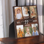 Beste GiGi ooit - Kleinkinderen Hout Fotocollage Fotoplaat<br><div class="desc">Vier de "Beste GiGi Ever" met deze gepersonaliseerde Kleinkinderen Fotocollage Plaque. Met een liefdevol gerangschikte collage van gekoesterde foto's die speciale momenten vastleggen, is deze plaquette versierd met een oprechte boodschap. Gemaakt van hoogwaardige materialen met een strakke afwerking, het is perfect om thuis weer te geven. Deze betekenisvolle aandenken is...</div>