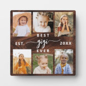 Beste GiGi ooit - Kleinkinderen Hout Fotocollage Fotoplaat (Voorkant)