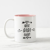Beste Gigi Ooit Tweekleurige Koffiemok (Links)