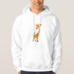 Beste Giraffe Art voor Mannen Vrouwen Volwassen Gi Hoodie