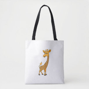 Beste Giraffe Art voor Mannen Vrouwen Volwassen Gi Tote Bag
