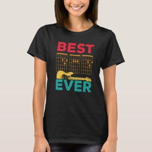 Beste Gitaar Papa Ooit Muzikant Papa T-shirt