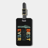 beste gitaar vader ooit akkoorden beste rockster v bagagelabel (Voorkant verticaal)