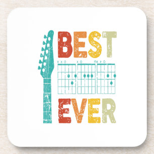 Beste gitaar vader ooit akkoorden beste vader gita bier onderzetter