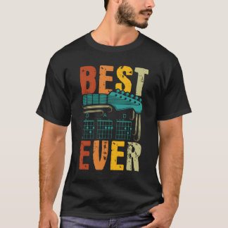 Beste Gitaar Vader Ooit Akkoorden Gitaar Vader T-shirt