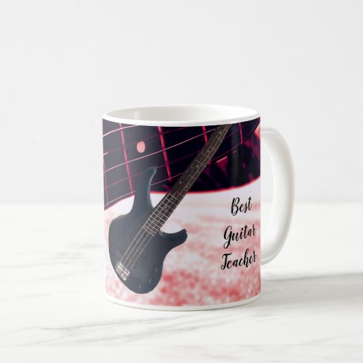 Beste gitaarleraar koffiemok (Voorkant rechts)