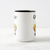 Beste "GITAARMOEDER" ooit! Moederdag Tweekleurige Koffiemok (Center)