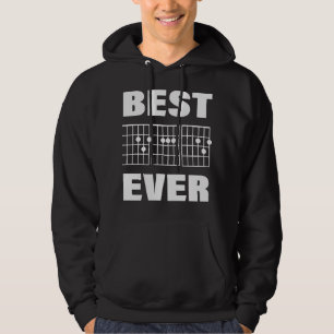 Beste gitaarvader ooit - grappige gitaargeschenk v hoodie