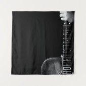 Beste gitarist cadeau wandkleed (Voorkant)
