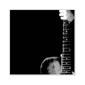 Beste gitarist Gift Rubberstempel (Afrduk)
