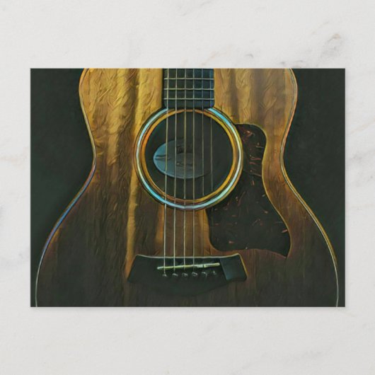 Beste gitarist ooit briefkaart (Voorkant)