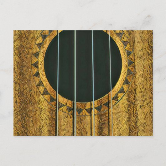 Beste gitarist ooit briefkaart (Voorkant)