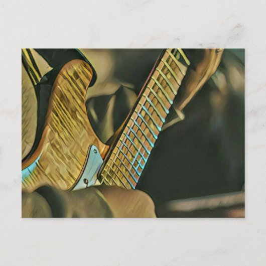 beste gitarist ooit briefkaart (Voorkant)