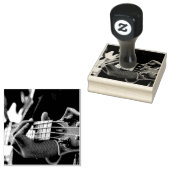 Beste gitarist ooit rubberstempel (Gestempeld)