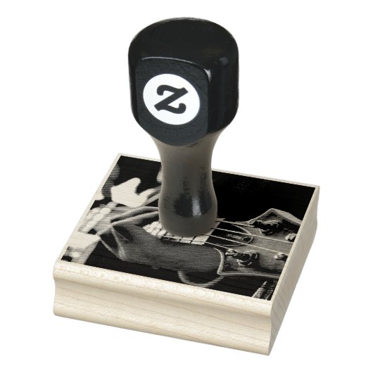 Beste gitarist ooit rubberstempel (Stempel)