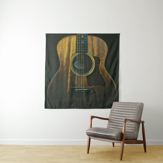 Beste gitarist ooit wandkleed (In situ)