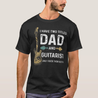 Beste gitarist vader ooit cadeau shirt