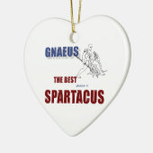 Beste gladiator keramisch ornament (Links)