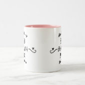 Beste Glamma Ever Tweekleurige Koffiemok (Center)