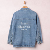 Beste Glamma ooit Denim jas Denim Jacket (Hangar)
