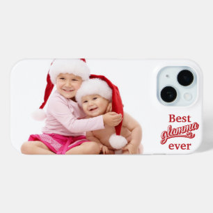 Beste Glamma Ooit horizontale foto rood/wit iPhone 15 Case