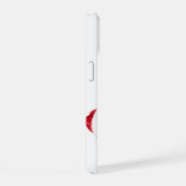 Beste Glamma Ooit horizontale foto rood/wit iPhone 15 Case (Rechterkant)