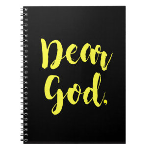 Beste God Journal (blk/yel) Notitieboek