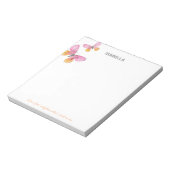 Beste God, licht toe wat donker Butterfly Notitieb Notitieblok (Linkerzijde)