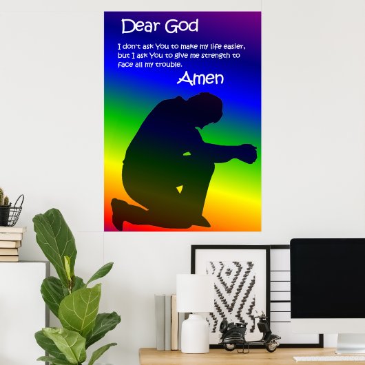 Beste God Poster (Thuiskantoor)