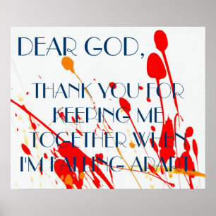 Beste God Prayer Poster